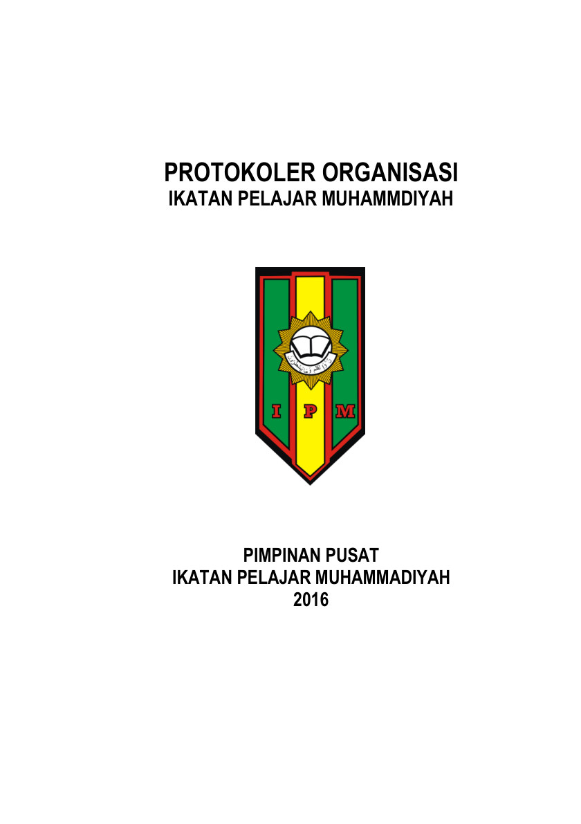 Protokoler Organisasi IPM