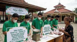 Semangat Pelajar Muhammadiyah dalam Gotong Royong Kurban