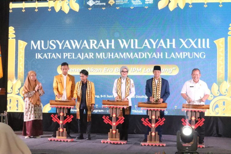 Musywil XXIII IPM Lampung Resmi Dibuka, Wakil Gubernur Ingatkan Tiga Hal Fundamental bagi Pelajar
